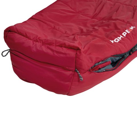 Śpiwór High Peak Hyperion 1M 210x80x50 cm bordowo-szary 23363 Śpiwór High Peak Hyperion 1M 210x80x50 cm bordowo-szary 23363