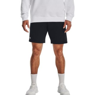 Spodenki męskie Under Aromur Rival Fleece czarne 1379779 001