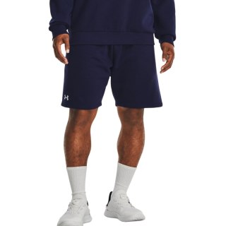 Spodenki męskie Under Aromur Rival Fleece granatowe 1379779 410