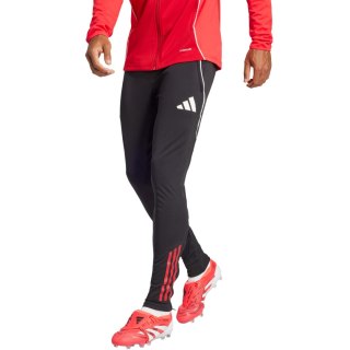 Spodnie męskie adidas Tiro 25 Competition Training czarno-czerwone JI6496