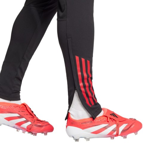 Spodnie męskie adidas Tiro 25 Competition Training czarno-czerwone JI6496 Spodnie męskie adidas Tiro 25 Competition Training czarno-czerwone JI6496