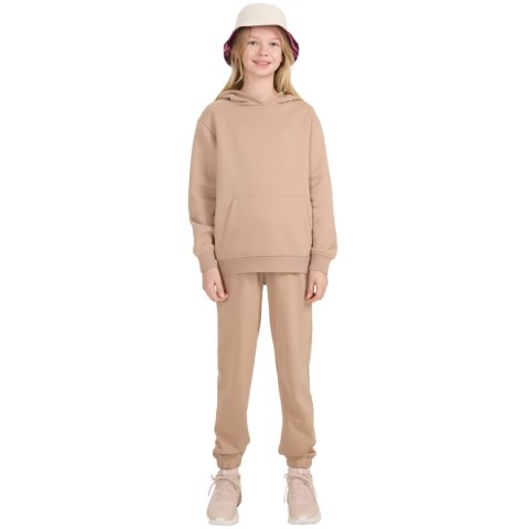 Bluza dla dziewczynki 4F F1854 beżowa 4FJWSS25TSWSF1854 83S Bluza dla dziewczynki 4F F1854 beżowa 4FJWSS25TSWSF1854 83S