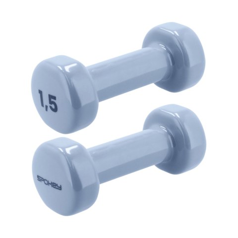 Hantle winylowe Spokey Shape 2x1,5 kg 941964 Hantle winylowe Spokey Shape 2x1,5 kg 941964