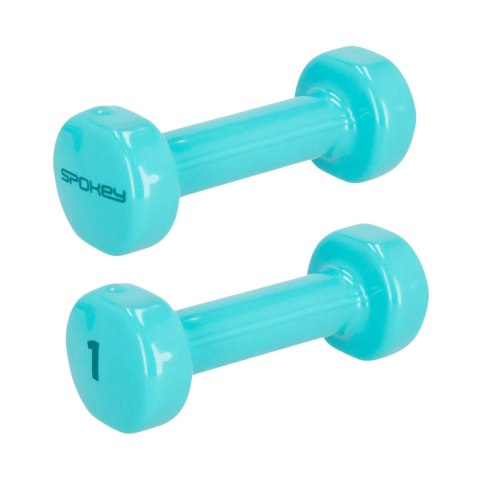 Hantle winylowe Spokey Shape 2x1kg 941965 Hantle winylowe Spokey Shape 2x1kg 941965