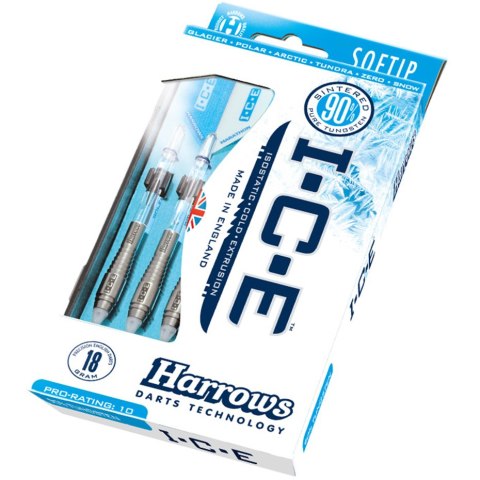 Harrows rzutki Ice Softip 18 Gram 90% Wolfram Harrows rzutki Ice Softip 18 Gram 90% Wolfram