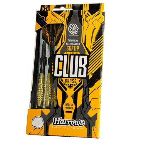Harrows rzutki Softip Club Brass 14g Harrows rzutki Softip Club Brass 14g