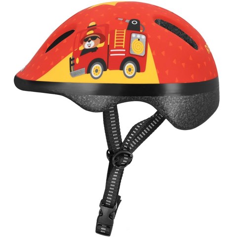 Kask rowerowy dla dzieci Spokey Fun czerwony M 941014 Kask rowerowy dla dzieci Spokey Fun czerwony M 941014