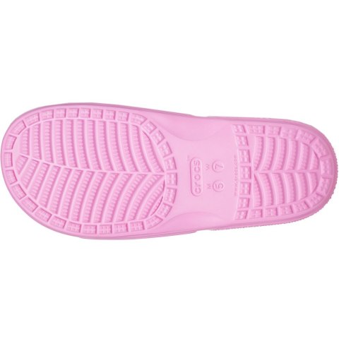 Klapki damskie Crocs Classic Slide różowe 206121 6SW Klapki damskie Crocs Classic Slide różowe 206121 6SW