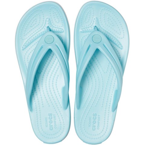 Klapki damskie Crocs Crocband Flip niebieskie 206100 4O9 Klapki damskie Crocs Crocband Flip niebieskie 206100 4O9