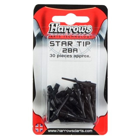 Końcówki Softips Harrows Spare Star Tip 30szt. Końcówki Softips Harrows Spare Star Tip 30szt.