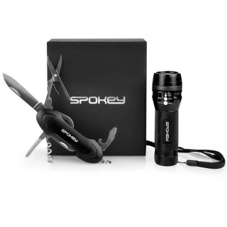 Multitool Spokey 2-częściowy z latarką 929232