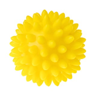 Piłka sensoryczna do masażu i rehabilitacji 5,4 cm Tullo żółta 416
