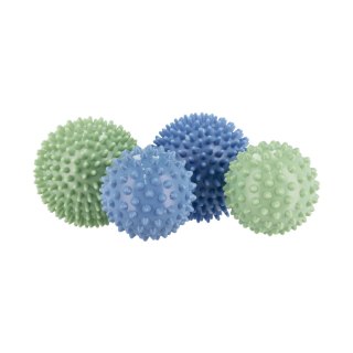 Piłki sensoryczne Spokey Grespi Duo 4 szt. zielono-niebieskie 941537