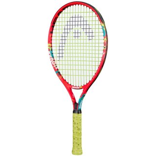 Rakieta do tenisa ziemnego Head Novak 21 3 5/8 Junior czerwono-żółta 233520