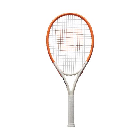 Rakieta do tenisa ziemnego Wilson Roland Garros Elite RKT 2 4 1/4 biało-pomarańczowa WR168410U2 Rakieta do tenisa ziemnego Wilson Roland Garros Elite RKT 2 4 1/4 biało-pomarańczowa WR168410U2