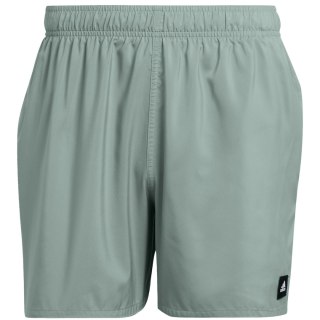 Spodenki kąpielowe męskie adidas Solid CLX Short-Length oliwkowe JC9920