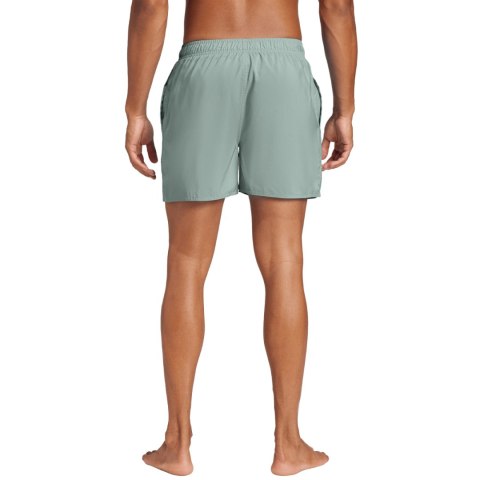 Spodenki kąpielowe męskie adidas Solid CLX Short-Length oliwkowe JC9920 Spodenki kąpielowe męskie adidas Solid CLX Short-Length oliwkowe JC9920
