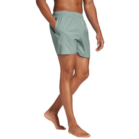 Spodenki kąpielowe męskie adidas Solid CLX Short-Length oliwkowe JC9920 Spodenki kąpielowe męskie adidas Solid CLX Short-Length oliwkowe JC9920
