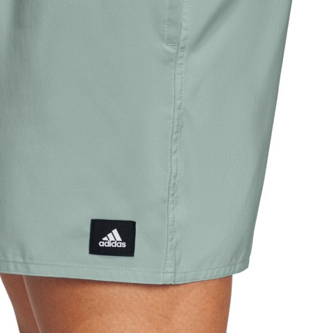 Spodenki kąpielowe męskie adidas Solid CLX Short-Length oliwkowe JC9920 Spodenki kąpielowe męskie adidas Solid CLX Short-Length oliwkowe JC9920