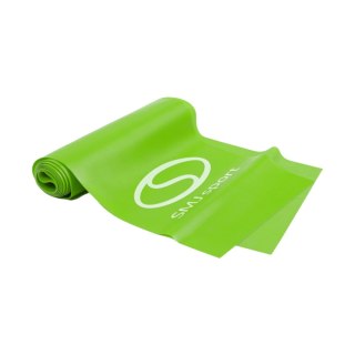 Taśma oporowa fitness Smj 0,35 mm 150x15 cm light zielona EX035