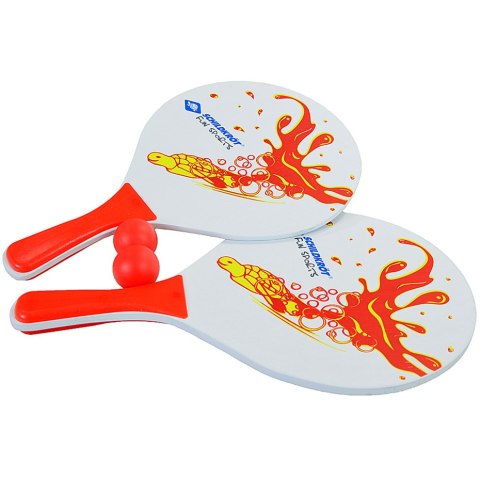 Zestaw rakietek do gry plażowej Schildkrot Beach Ball Set XL 970106-0815 Zestaw rakietek do gry plażowej Schildkrot Beach Ball Set XL 970106-0815