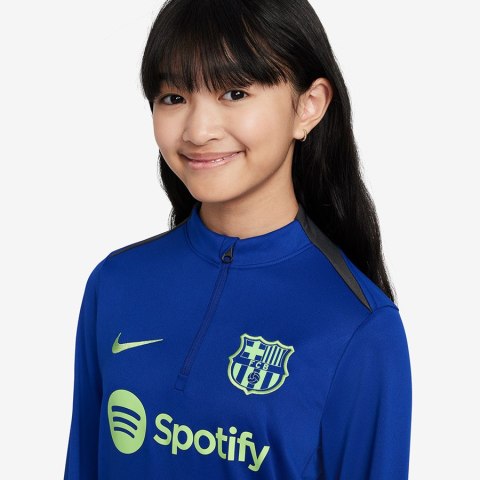 Bluza Nike FC Barcelona DF Academy Pro Drill Top Jr FQ2756-418 Bluza Nike FC Barcelona DF Academy Pro Drill Top Jr FQ2756-418