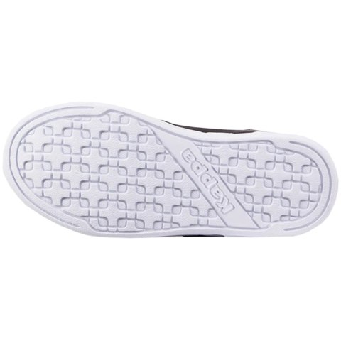 Buty dla dzieci Kappa Lineup Low K czarno-biało-niebieskie 260932K 1160 Buty dla dzieci Kappa Lineup Low K czarno-biało-niebieskie 260932K 1160