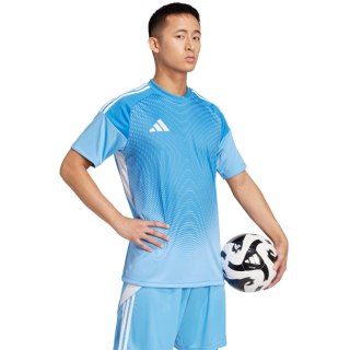 Koszulka bramkarska męska adidas Tiro 25 Competition Jersey Short Sleeve niebieska JI9715