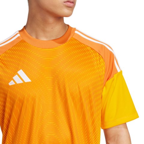 Koszulka bramkarska męska adidas Tiro 25 Competition Jersey Short Sleeve pomarańczowa JN4502 Koszulka bramkarska męska adidas Tiro 25 Competition Jersey Short Sleeve pomarańczowa JN4502