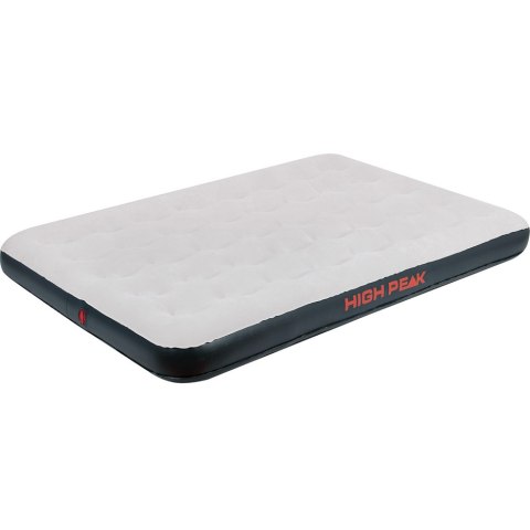Materac welurowy dwuosobowy High Peak 197 cm x 138 cm x 20 cm szary 40034 Materac welurowy dwuosobowy High Peak 197 cm x 138 cm x 20 cm szary 40034