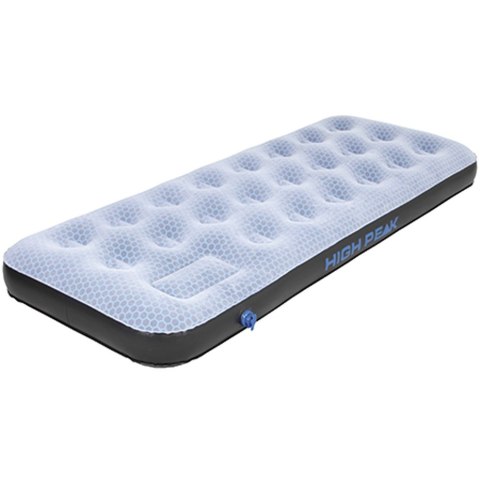 Materac welurowy jednoosobowy High Peak Single Comfort Plus szary 40023 Materac welurowy jednoosobowy High Peak Single Comfort Plus szary 40023