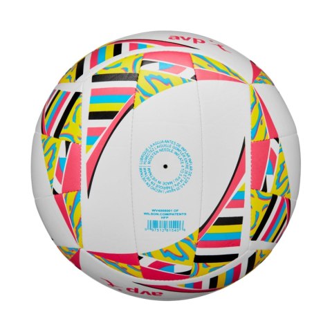 Piłka siatkowa Wilson Avp Movement VB New biało-różowo-żółta WV4008001XBOF Piłka siatkowa Wilson Avp Movement VB New biało-różowo-żółta WV4008001XBOF
