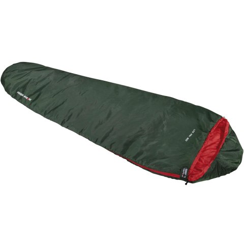 Śpiwór High Peak Lite Pak 800 210x75x50 cm zielono-czerwony 23260 Śpiwór High Peak Lite Pak 800 210x75x50 cm zielono-czerwony 23260