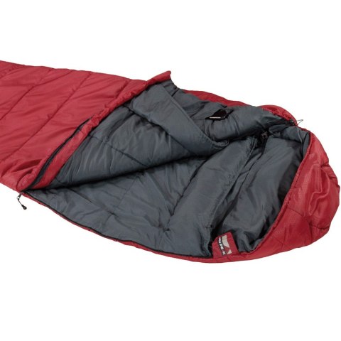 Śpwiór High Peak Redwood 3 L 230x85x55 cm bordowo-szary 23092 Śpwiór High Peak Redwood 3 L 230x85x55 cm bordowo-szary 23092