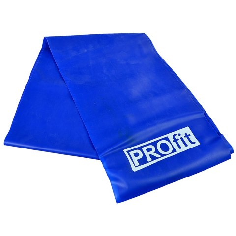Guma Fitness Profit Long Medium 200x15x0,45cm niebieska DK 2227 Guma Fitness Profit Long Medium 200x15x0,45cm niebieska DK 2227