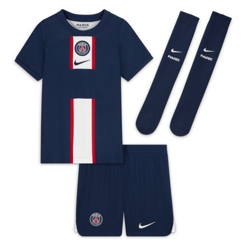 Komplet Nike PSG 2022/23 Home Little Kids DJ7897 411 Komplet Nike PSG 2022/23 Home Little Kids DJ7897 411