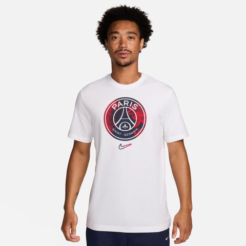 Koszulka Nike PSG Crest Tee FV8558-100 Koszulka Nike PSG Crest Tee FV8558-100