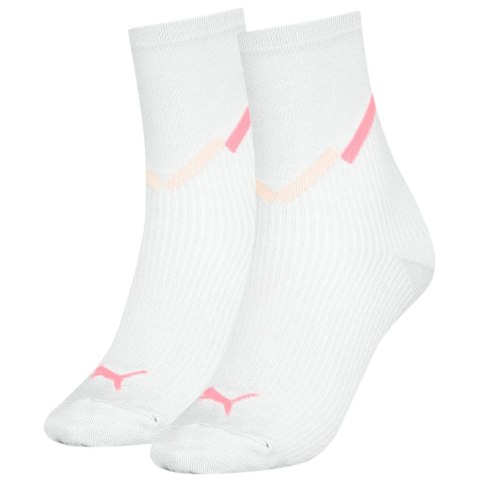 Skarpety Puma Seasonal Sock 2Pack białe 907978 01 Skarpety Puma Seasonal Sock 2Pack białe 907978 01