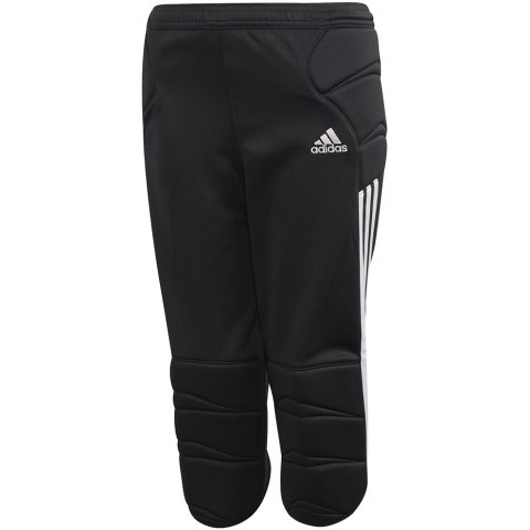 Spodnie bramkarskie dla dzieci adidas Tierro 13 Goalkeeper 3/4 Pant czarne FS0171 Spodnie bramkarskie dla dzieci adidas Tierro 13 Goalkeeper 3/4 Pant czarne FS0171