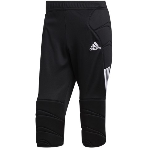 Spodnie bramkarskie męskie adidas Tierro Goalkeeper 3/4 czarne FT1456 Spodnie bramkarskie męskie adidas Tierro Goalkeeper 3/4 czarne FT1456