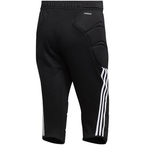 Spodnie bramkarskie męskie adidas Tierro Goalkeeper 3/4 czarne FT1456 Spodnie bramkarskie męskie adidas Tierro Goalkeeper 3/4 czarne FT1456