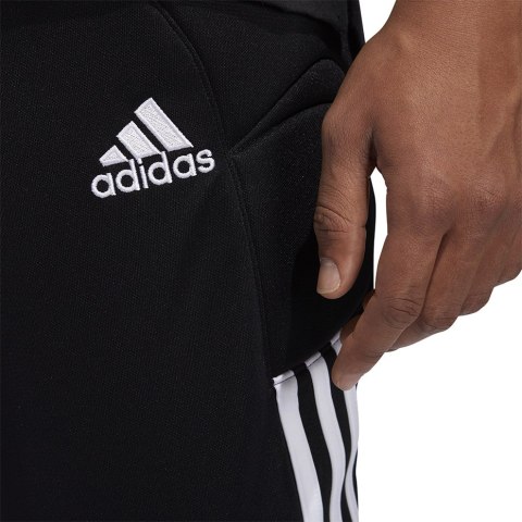 Spodnie bramkarskie męskie adidas Tierro Goalkeeper 3/4 czarne FT1456 Spodnie bramkarskie męskie adidas Tierro Goalkeeper 3/4 czarne FT1456