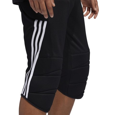 Spodnie bramkarskie męskie adidas Tierro Goalkeeper 3/4 czarne FT1456 Spodnie bramkarskie męskie adidas Tierro Goalkeeper 3/4 czarne FT1456