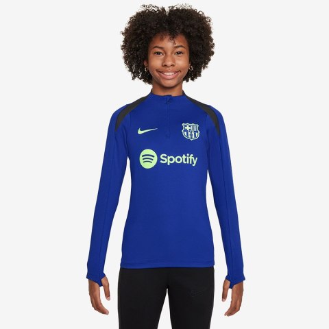 Bluza Nike FC Barcelona DF Strike Drill Top Jr FQ2636-418 Bluza Nike FC Barcelona DF Strike Drill Top Jr FQ2636-418