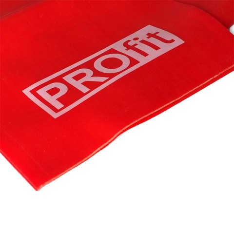 Guma Fitness Profit Heavy 120x15x0,55cm czerwona DK 2227 Guma Fitness Profit Heavy 120x15x0,55cm czerwona DK 2227