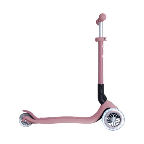 Hulajnoga SMJ Globber 3-kołowa 692-510 Junior Foldable Lights Eco pastelowy róż Hulajnoga SMJ Globber 3-kołowa 692-510 Junior Foldable Lights Eco pastelowy róż