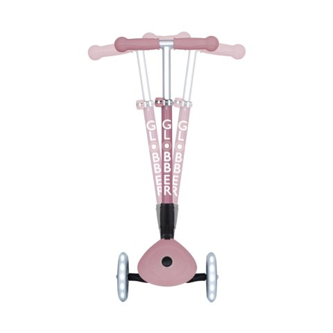 Hulajnoga SMJ Globber 3-kołowa 692-510 Junior Foldable Lights Eco pastelowy róż Hulajnoga SMJ Globber 3-kołowa 692-510 Junior Foldable Lights Eco pastelowy róż
