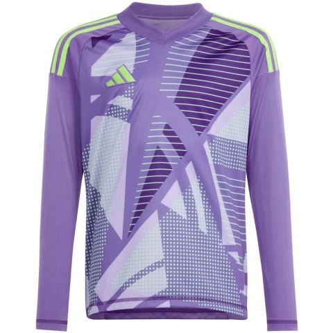Koszulka bramkarska dla dzieci adidas Tiro 24 Competition Long Sleeve Goalkeeper fioletowa IN0430 Koszulka bramkarska dla dzieci adidas Tiro 24 Competition Long Sleeve Goalkeeper fioletowa IN0430