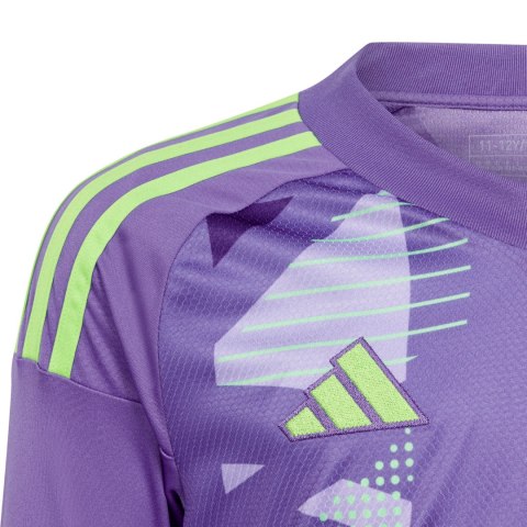 Koszulka bramkarska dla dzieci adidas Tiro 24 Competition Long Sleeve Goalkeeper fioletowa IN0430 Koszulka bramkarska dla dzieci adidas Tiro 24 Competition Long Sleeve Goalkeeper fioletowa IN0430