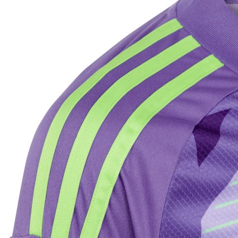 Koszulka bramkarska dla dzieci adidas Tiro 24 Competition Long Sleeve Goalkeeper fioletowa IN0430 Koszulka bramkarska dla dzieci adidas Tiro 24 Competition Long Sleeve Goalkeeper fioletowa IN0430